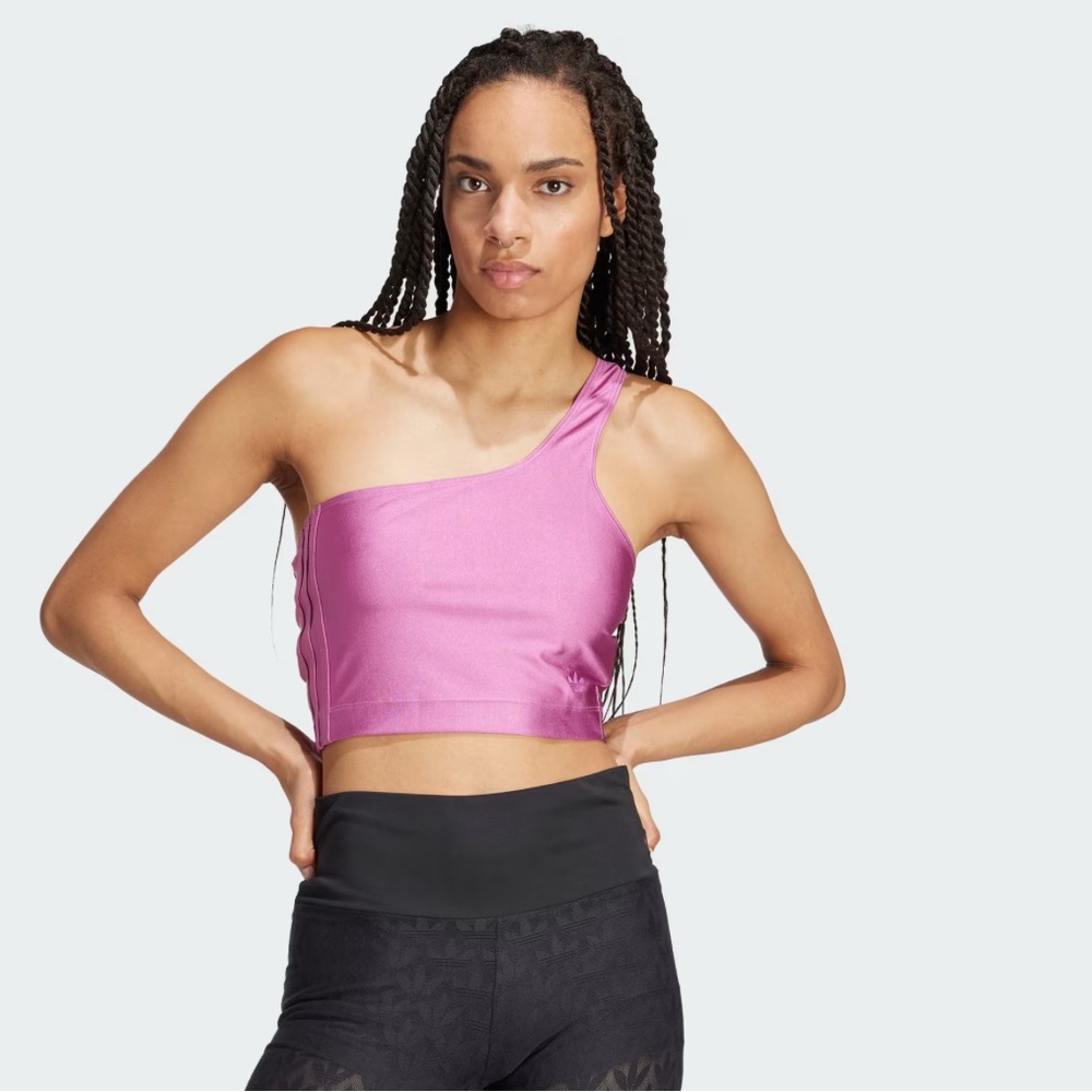 Adidas - Fashion Cut-Out Crop Top Spandex NWT